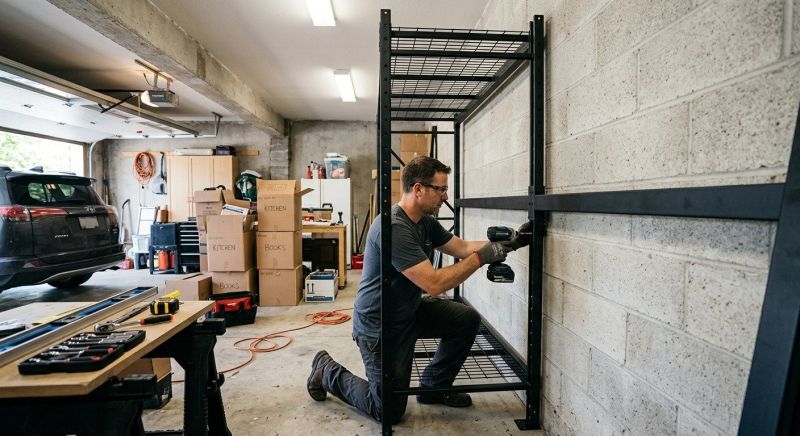 Ceiling Rack Installation in Charlotte, NC